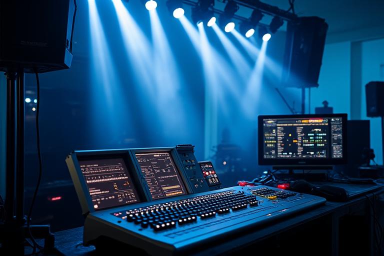 Producción audiovisual e iluminación profesional